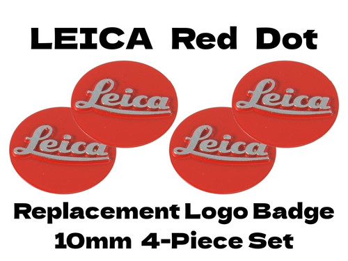 Leica logo badge - badge, 4-piece