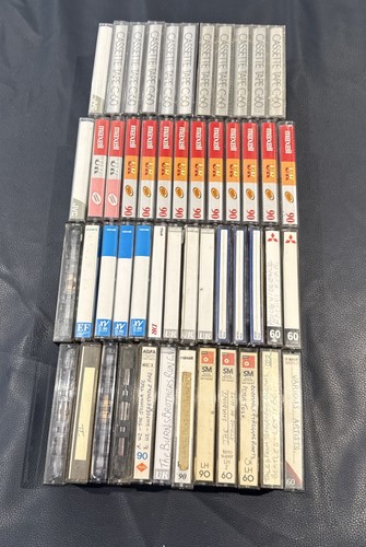 50x used blank cassette - 50x, tapes