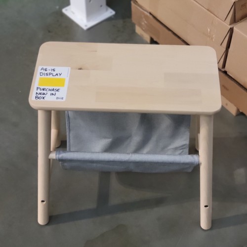 Ikea vilto storage birch stool - vilto,