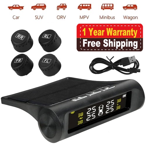 Wireless solar tpms lcd - tpms, car