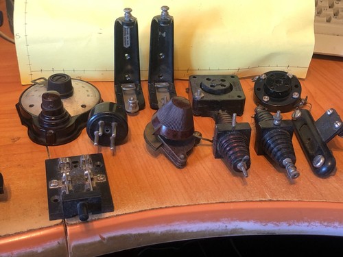 Vintage radio components - vintage,