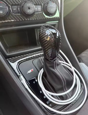 DSG Real Carbon Fibre Gear Shift Knob Cover fits Golf MK7/7.5 GTI R CUPRA & More