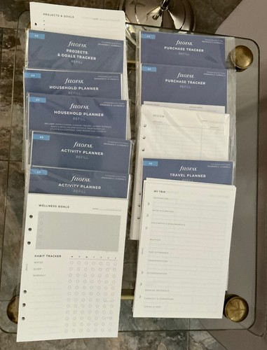 Filofax planner tracker - filofax,