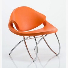 Beau chair orange - chair,