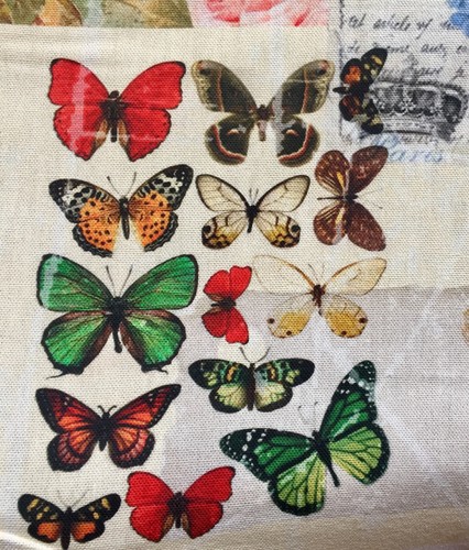 Vintage butterfly music note - butterfly,