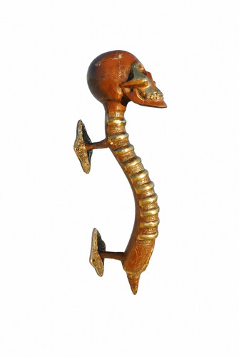 Skull door pull handle - skull,