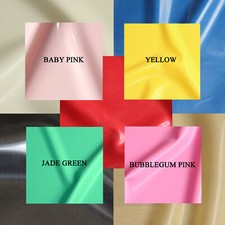 0.50mm Gauge Sheet Latex/Rubber by Continuous Metre, 1m Width: Many Colours