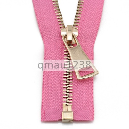 Metal zip gold teeth - zip,