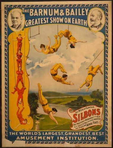 Vintage barnum bailey circus - vintage,