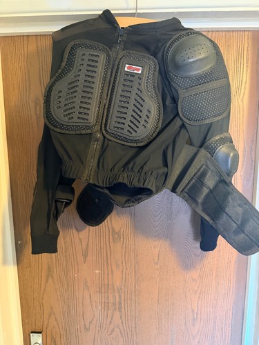 Kids motocross body armour - body,