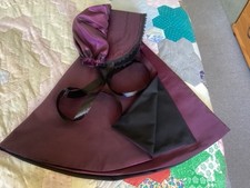 Jane Austen/Victorian Style CAPE&Bonnet Ladies 