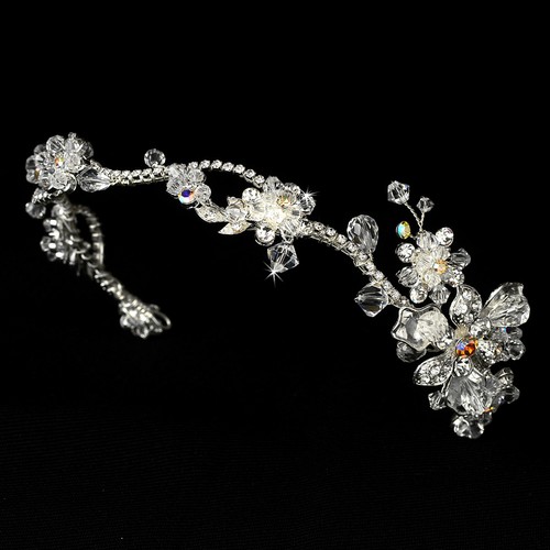 Silver swarovski crystal - swarovski,