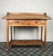 Edwardian Pitch Pine Clerk