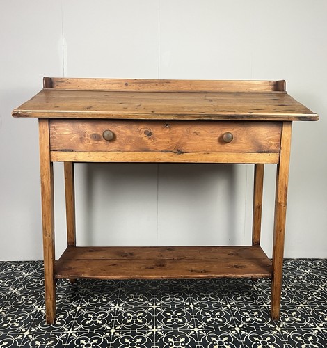 Edwardian pitch pine clerk - edwardian,