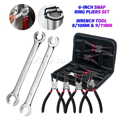 6pcs inch snap - 6-inch, ring