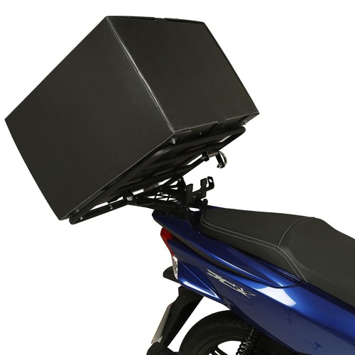 Tilting rear luggage - rear, rack