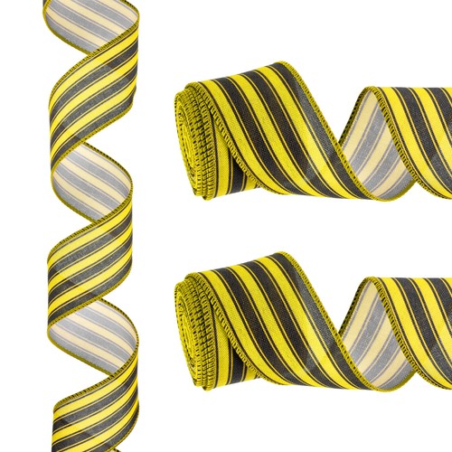 Yards striped ribbon - 2",