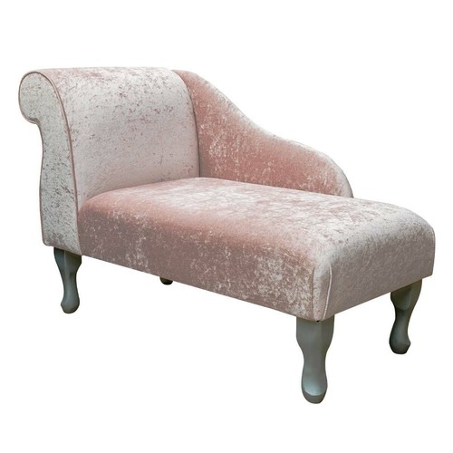 Pink chaise longue sofa small - chaise,