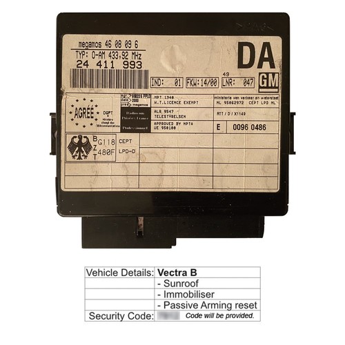 24411993 comfort control unit - 24411993,