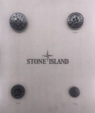 BOTTONI METALLO STONE ISLAND NERI VARIE MISURE DISPONIBILI, NUOVI!!!!