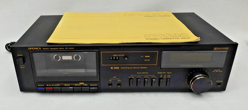 Optonica stereo cassette deck - cassette,