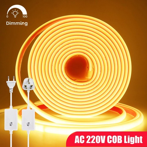 Cob led strip lights 220v - led,