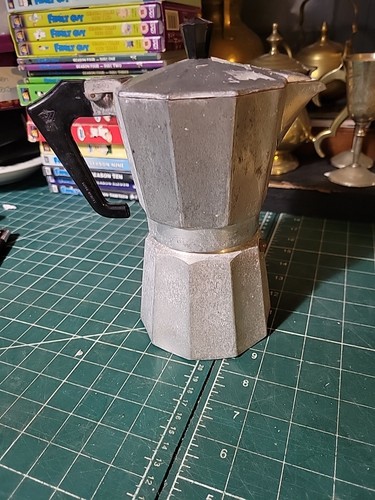 Vintage aluminium latte - vintage,
