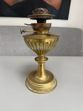 antique brass oil lamp centre