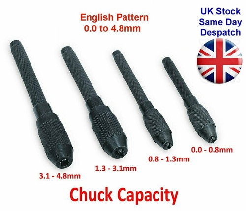 Pin vice english pattern 4pcs - pin,