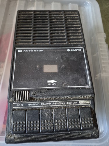 Vintage sony cassette recorder - sony,