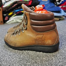 Zamberlan 303 Leather Walking vibram Boots UK 8 41 Women's Vintage