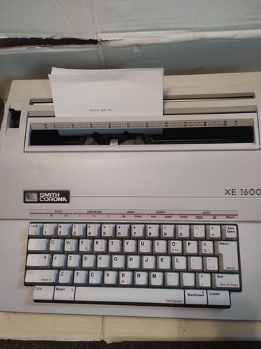 Smith corona 1600 word - xe,