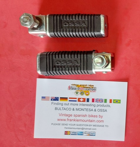 Pair passenger footrests - of,