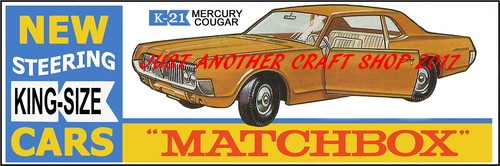 Matchbox king size mecury - k-21,