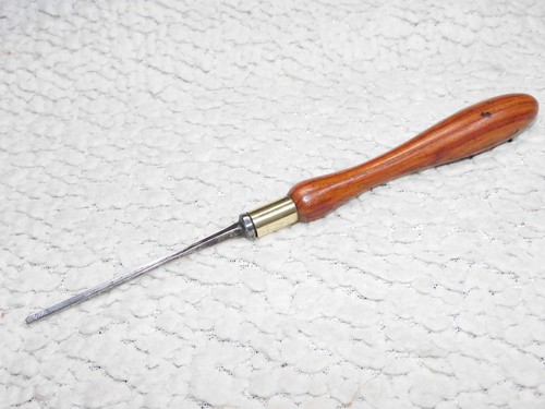 Vintage hardwood handled - hardwood,