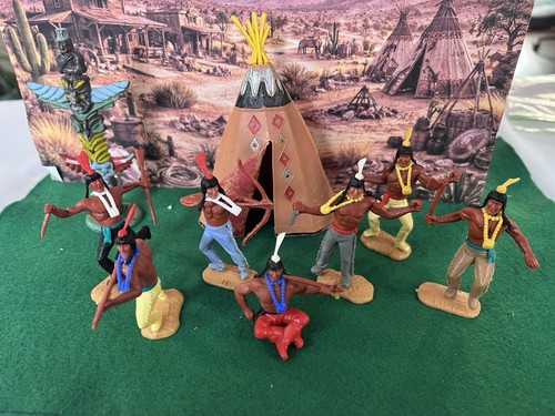 Vintage timpo toys wild west - vintage,