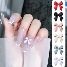 100x 3D Acrylic Bow Nail