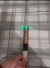 Eleventh Doctors Sonic Screwdriver with LED Light Read desc