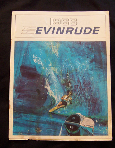 Vintage 1966 evinrude outboard - vintage,