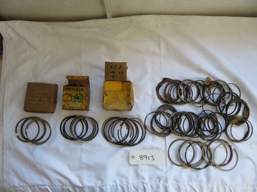 8913 piston rings assorted - -,