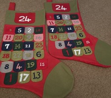 2 x Jumbo Fabric Advent