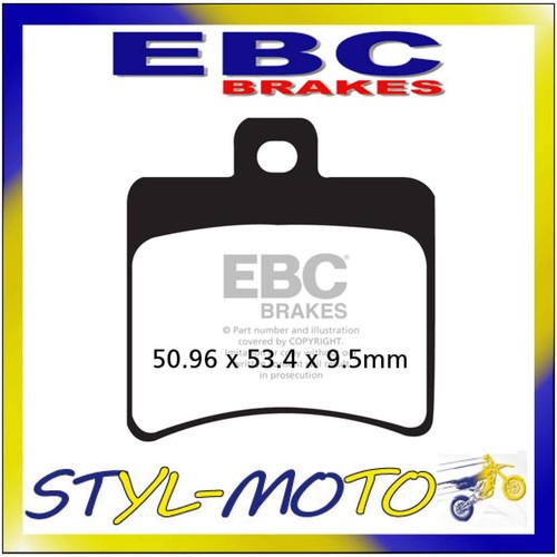 Fa298 organic rear brake - organic, pads