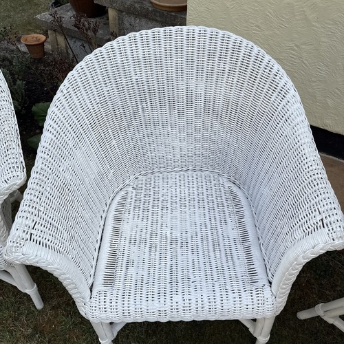 Vintage rattan painted - rattan,