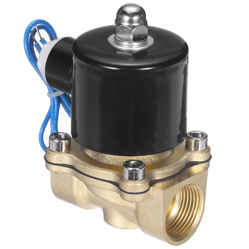 Brass electric solenoid valve - brass,