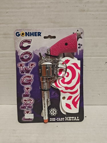 Metal toy cap gun cowboy - toy,