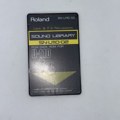 Roland sound library - roland,