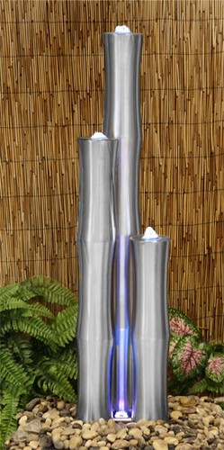 Stainless steel water feature - stainless,