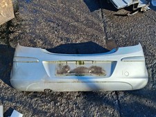 VAUXHALL CORSA D 2008 5 DOOR REAR COMPLETE BUMPER SILVER