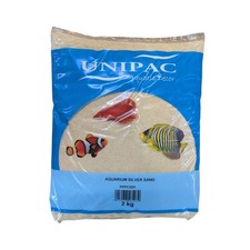 Unipac Aquarium Silver Sand 2kg Aquatic Decorative Substrate