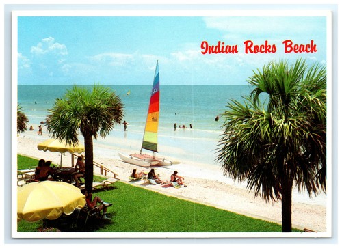 Postcard indian rocks beach - postcard,